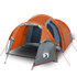 Tent 3-Persoons 85T Taft Grijs En Oranje 1 370 x 185 x 116 cm orange_