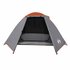 Tent 2-Persoons 224X248X8 Cm 85T Taft Grijs En Oranje 1 orange_