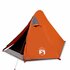 Tent 2-Persoons 267X54X7 Cm 85T Taft Grijs En Oranje 1 orange_