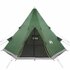 Tent 4-Persoons 367X367X259 Cm 85T Taft 1 Groen_