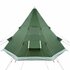 Tent 4-Persoons 367X367X259 Cm 85T Taft 1 Groen_