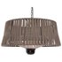 Sunred Hangende Verwarmer Artix Corda 1800 W Halogeen Bruin Hangende verwarming_