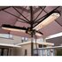 Sunred Parasolverwarming 2000 W Halogeen Zwart En Zilver Ph10 Rood_