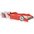 Kinderbed Raceauto Met Led-Verlichting 90X200 Cm Rood_