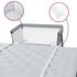 Babybed Met Matras Linnen Lichtgrijs_