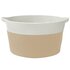 Opbergmand Ø Katoen En Wit 40 x 25 cm Beige_