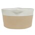 Opbergmand Ø Katoen En Wit 40 x 25 cm Beige_