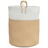 Opbergmand Ø Katoen En Wit 38 x 46 cm Beige_