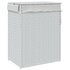 Wasmand Met Deksel 46X33X60 Cm Poly Rattan 1 Wit_