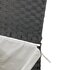 Wasmand Met Deksel 46X33X60 Cm Poly Rattan 1 Grijs_