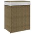 Wasmand Met Deksel 46X33X60 Cm Poly Rattan Naturel 1_