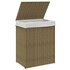 Wasmand Met Deksel 46X33X60 Cm Poly Rattan Naturel 1_