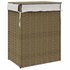 Wasmand Met Deksel 46X33X60 Cm Poly Rattan Naturel 1_