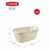 Curver Wasmand Knit 40 L Crème 1 Wit_