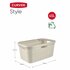 Curver Wasmand Style 45 L Vintage 1 Wit_