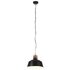 Hanglamp Industrieel E27 32 Cm Zwart 1 Φ 32 cm_