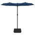 Parasol Dubbel Met Led's 316X240 Cm Azuur Blauw_