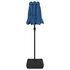 Parasol Dubbel Met Led's 316X240 Cm Azuur Blauw_