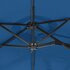 Parasol Dubbel Met Led's 316X240 Cm Azuur Blauw_