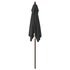 Parasol Met Houten Paal 198X198X231 Cm Zwart_