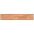 Wandschap Massief Beukenhout 1 100 x 20 x 4 cm Bruin_