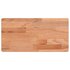 Wandschap 40X20X2,5 Cm Massief Beukenhout Bruin 40 x 20 x 2.5 cm 1_