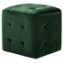 Poef 2 St 30X30X30 Cm Fluweel 1 Groen_