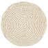 Poef Macramé Handgemaakt 45X30 Cm Katoen 1 Wit Patroon 3_