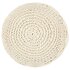 Poef Macramé Handgemaakt 45X30 Cm Katoen 1 Wit Patroon 4_