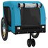 Hondenfietstrailer Oxford Stof En Ijzer 125 x 63 x 66 cm Blauw en zwart_