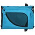 Hondenfietstrailer Oxford Stof En Ijzer 125 x 63 x 66 cm Blauw en zwart_