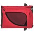 Hondenfietstrailer Oxford Stof En Ijzer 124 x 53 x 53 cm Rood en zwart_