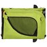 Hondenfietstrailer Oxford Stof En Ijzer 124 x 53 x 53 cm Groen en zwart_