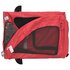 Hondenfietstrailer Oxford Stof En Ijzer 125 x 63 x 66 cm Rood_