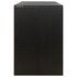 Containerberging Driedubbel 207X80X117 Cm Poly Rattan 3 containers Zwart_