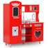 Kinderspeelkeuken 84X31X89 Cm Mdf Rood_