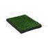 Huisdierentoiletten 2 St Met Bak En Kunstgras 63X50X7 Cm Groen 1 63 x 50 x 7 cm (2 pcs)_