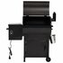 Pelletbarbecue 04 Cm Ijzer Zwart 1 met schoorsteen_