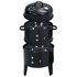 Houtskoolroker Barbecue-Grill 3-In-1 40X80 Cm_