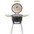 Kamado Barbecue 76 Cm Keramiek 1 Zwart_