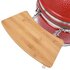 Kamado Barbecue 76 Cm Keramiek 1 Rood_