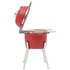 Kamado Barbecue 8 Cm Keramiek 1 Rood_