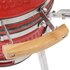 Kamado Barbecue 8 Cm Keramiek 1 Rood_