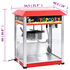 Popcornmaker Met Teflonpan 1400 W_