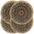 Placemats Rond 38 Cm 4 Donkerblauw Jute_