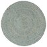 Placemats Rond 38 Cm 4 Olijfgroen Jute_