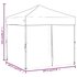 Partytent Inklapbaar Met Zijwanden 2 x 2 m Zwart_