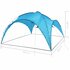 Partytent Boog 450 x 450 x 265 cm lichtblauw_