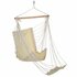 Hi Hangstoel Met Voetensteun Katoen Canvas Beige_