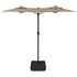 Parasol Dubbel 316X240 Cm Taupe_